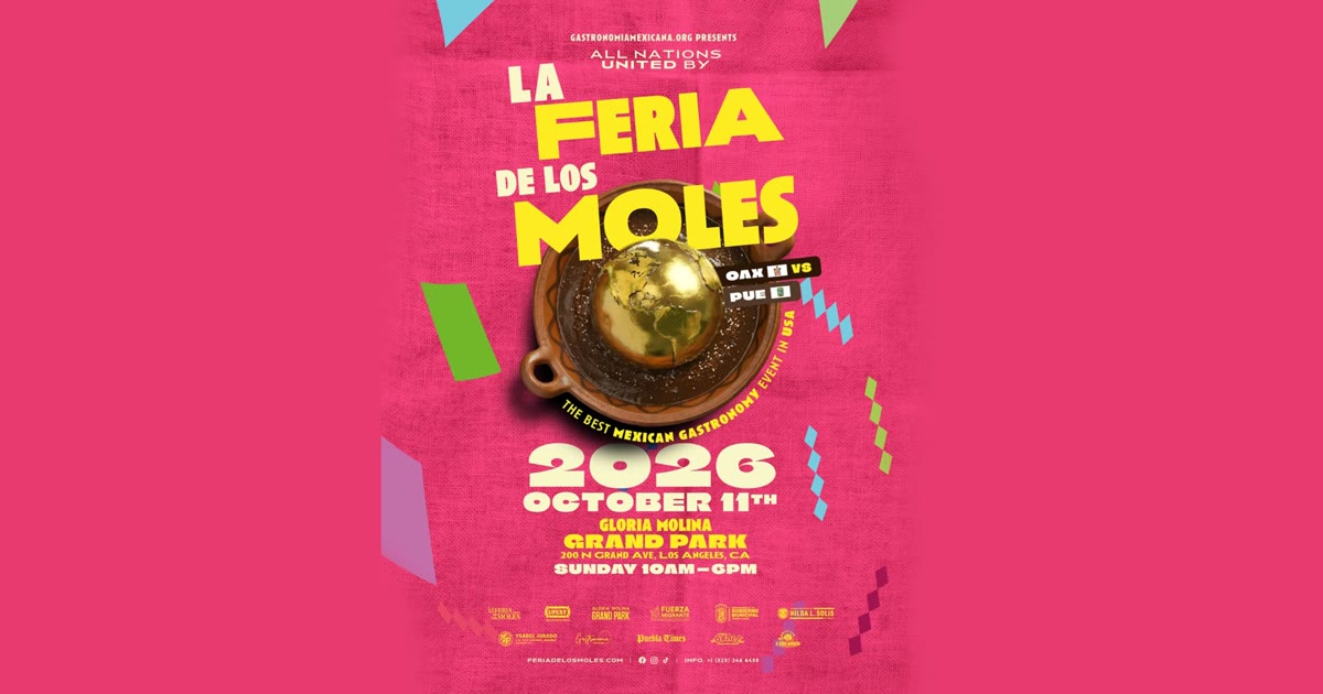 Feria de los Moles 2026 (The Mole Fair) at Gloria Molina Grand Park, Los Angeles